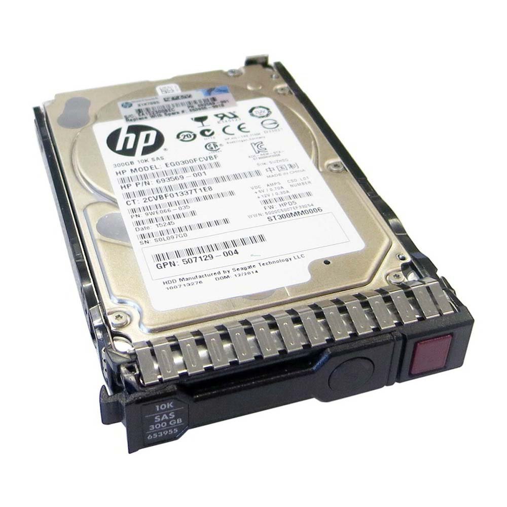 DISCO DURO SAS 2.5 MARCA HP 300GB  10K 12Gb/s