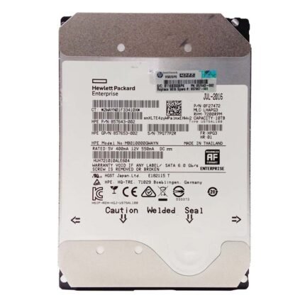 DISCO DURO SATA 3.5 MARCA HPE 10TB 7.2K 6Gb/s