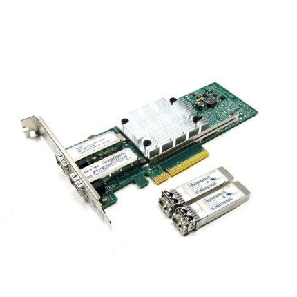 MARCA HPE 10GB 2 PUERTOS 530T SFP / PCI EXPRESS + 2 TRANSCEIVER 10GB FIBRA